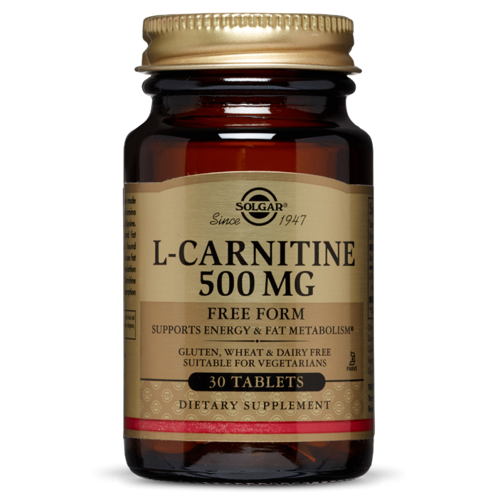 Solgar L-Carnitine 500 мг, 30 таб.